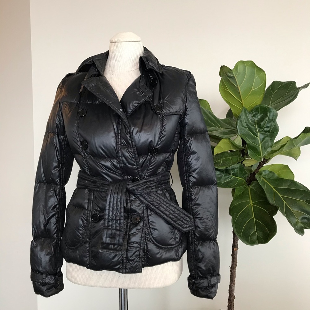 ❌SOLD❌ Burberry Belted Puffer Coat